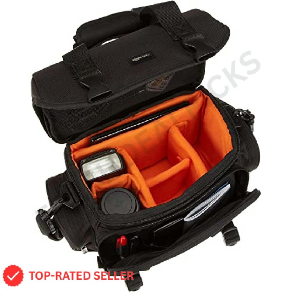 Large Dslr Camera Bag Durable Polyester Protectiv… - image 3